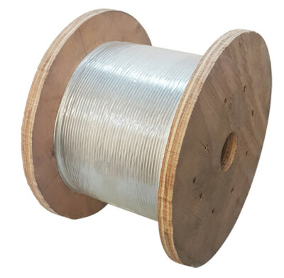 Type 316 Stainless Steel Wire Rope – 1/8" 7x19, 500 Ft Reel – Unbranded