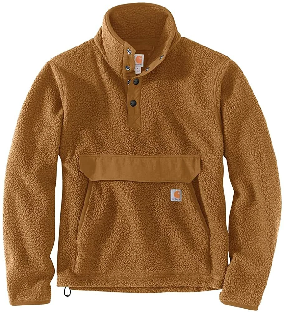Carhartt Menu0026#039;s Relaxed Fit Fleece Pullover | eBay