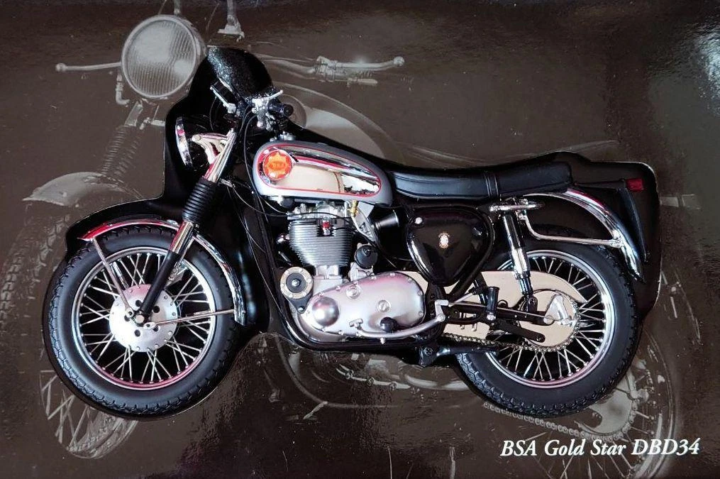 MINICHAMPS BSA Gold Star Standard Trim-