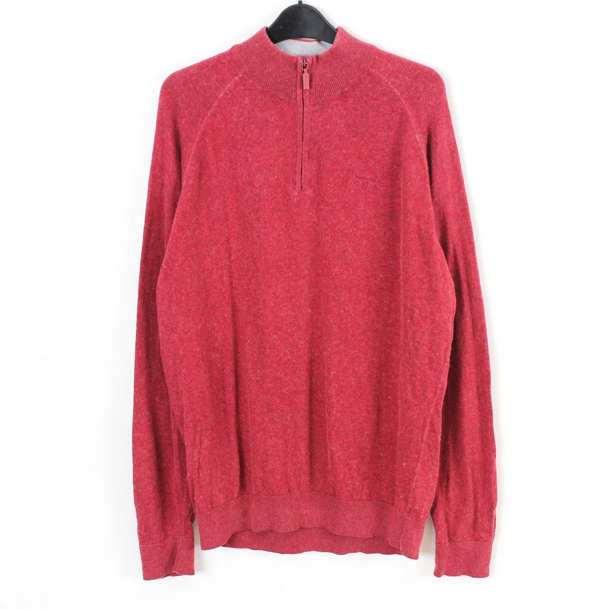 BARBOUR Men M Sweatshirt Cotton Jumper Sport Cashmere Pullover 1 4