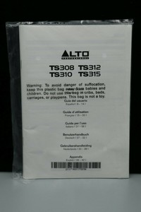 alto ts310 manual