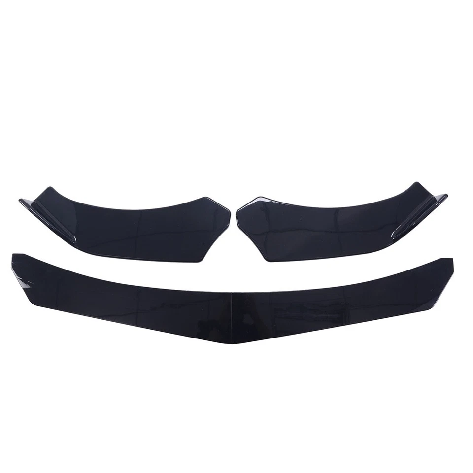 Front Bumper Lip Splitter For Mercedes-Benz CLA180 CLA200 CLA250 CLA35 CLA45 AMG - Image 4 of 4