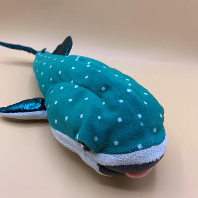 Ty Beanie Babies Finding Dory DESTINY Whale Shark 11'' Beanbag Plush Stuffed Toy