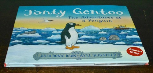 DOUBLE SIGNED 1st Print Jonty Gentoo Julia Donaldson Axel Scheffler 2024 UK HB - Picture 8 of 8