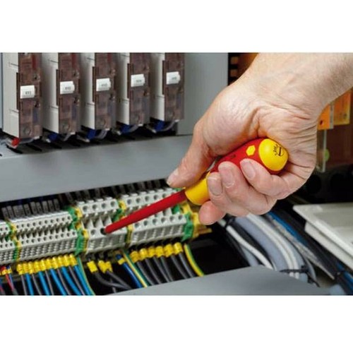 Wiha 7pc Soft Finish Screwdriver Set 1000V VDE Insulated inc Tester XX320NK7 - Picture 9 of 9