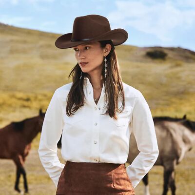 Women-Classic-Western-Cowboy-Shapeable-Hat - Men-Roll-Up  display picture 3