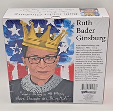 Funwares Ruth Bader Ginsburg 1000 Piece Jigsaw Puzzle NEW SEALED 27x19