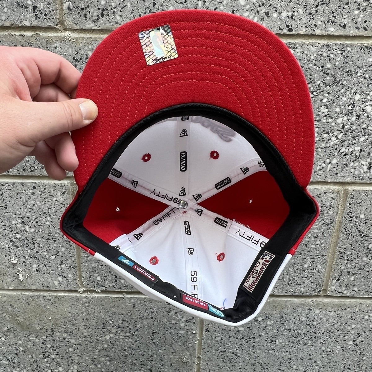 Vintage Detroit Pistons Color Block NBA Hardwood Classics 59Fifty