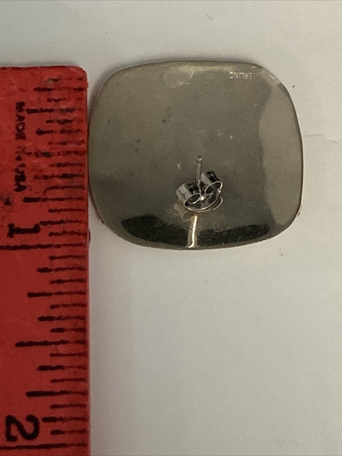 925 Sterling Silver Square & Triangular Modernist… - image 7