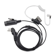 PTT Mic Earpiece Headset for HYT Hytera PD500 TC-500 TC-610 TC-620 TC-700 Radio