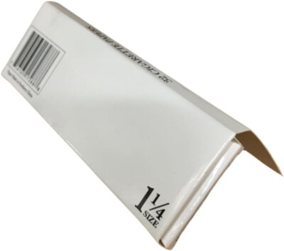 can you use normal paper for cigarettes Box of 24 Packs Use Your Own Logo Plain Blank Cigarette Rolling Papers 1  1/4