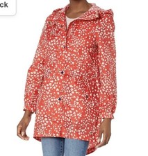 Joules Right As Rain Jacket Heart Packable Waterproof Breathable Us 6 Golightly