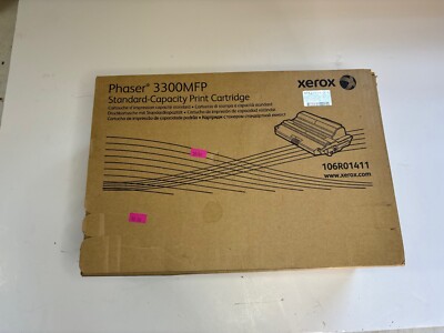 New Genuine Xerox Phaser 3300 MFP High Capacity Black Toner Cartridge 106R01412