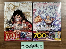 ONE PIECE CARD GAME 1st 2nd ANNIVERSARY COMPLETE GUIDE Book Set Promo Cards DDP