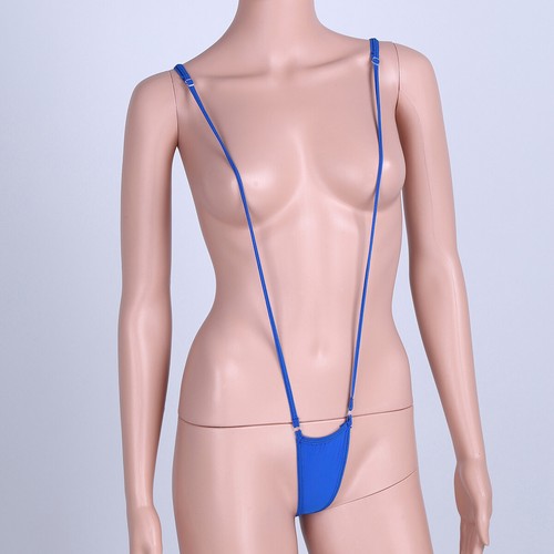 EE. UU. Sexy Micro Bikini Una Pieza Monokini Traje de baño Ropa de noche Lencería de peluche - Imagen 23 de 38
