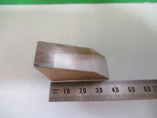 BAUSCH LOMB GLASS PRISM OPTICS MICROSCOPE OPTICAL PART AS PICTURED 98-A-13