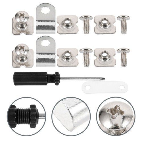 1 Set Hockey Helmet Replacement Parts Football Helmet Hardware Kit