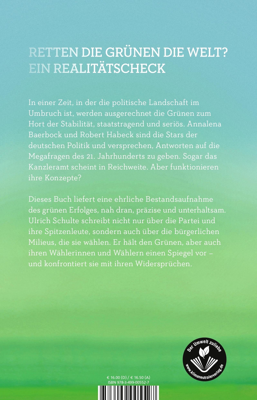 Thumbnail - Die Grüne Macht | Wie Die Ökopartei Das Land Verändern Will | Ulrich