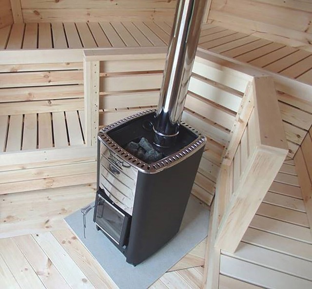 Sauna Wood Burning Stove Harvia M3 for Rooms With Volume of 4.5 13 M3
