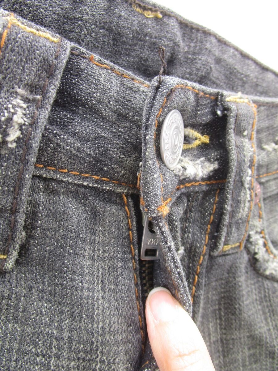True Religion Jeans Women 24 Gray Joey Flare Bell Bottoms True Religion Jeans Women 24 Gray Joey Flare Bell Bottoms