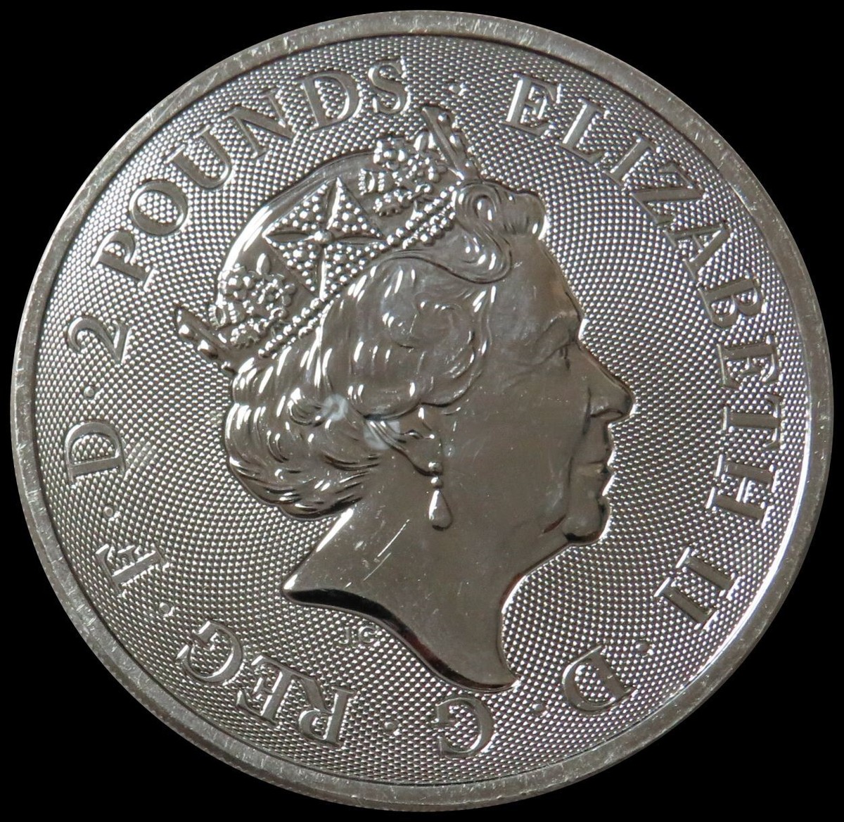 2019 SILVER GREAT BRITAIN 2 POUNDS 1 OZ COIN | eBay
