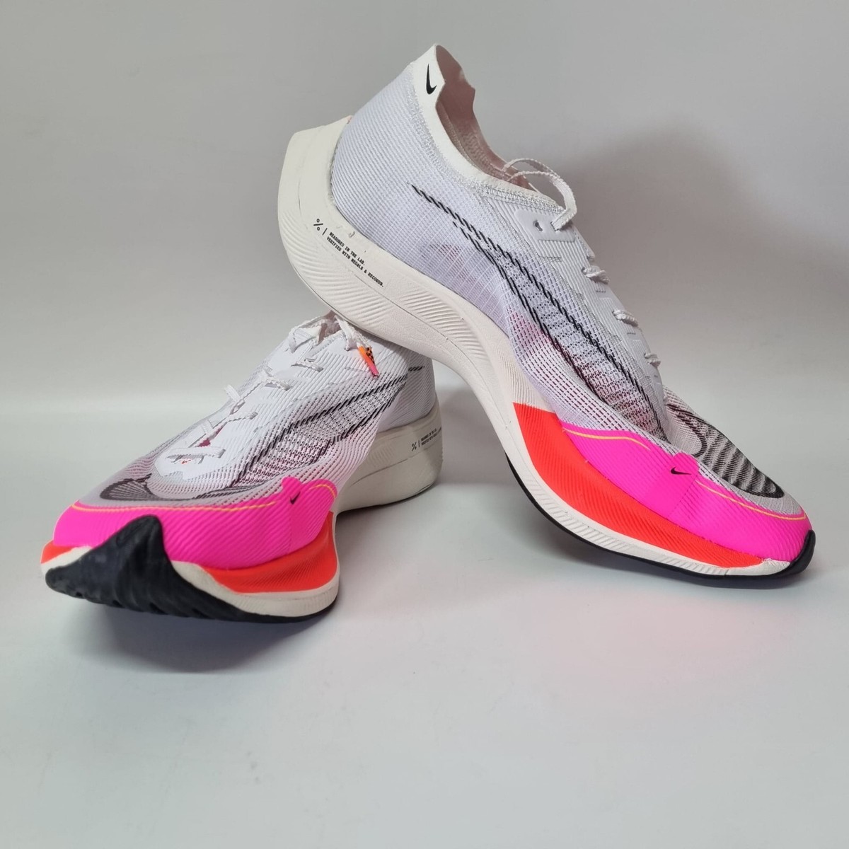 Nike ZoomX Vaporfly Next% 2 White Pink Rawdacious Men's
