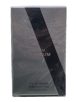 VICTORIA'S SECRET VS HIM PLATINUM EDP EAU DE PARFUM MENS PERFUME 1.7 oz 50ml Sea