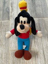 Disneyland Walt Disney World 90  s Goofy Plush 16 Inch Stuffed Animal Toy Vintage
