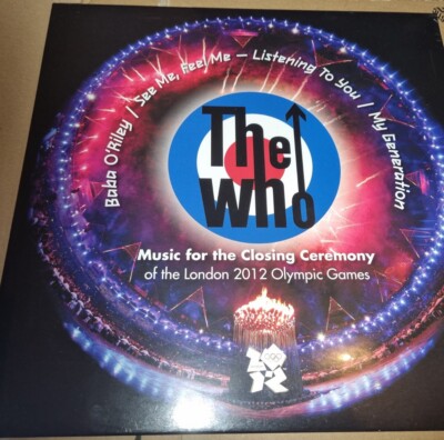 The Who Olympics Closing Ceremony Vinyl Sealed No. 90 /1000 Very Rare