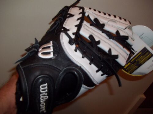 Wilson A2000PRO-STOCK FPBM 12" lanzamiento rápido 1a base guante de softbol tiro izquierdo - Imagen 2 de 4