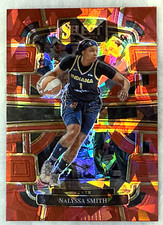 NaLyssa Smith 2024 Panini Select WNBA Red Cracked Ice Prizm-#49 Indiana Fever