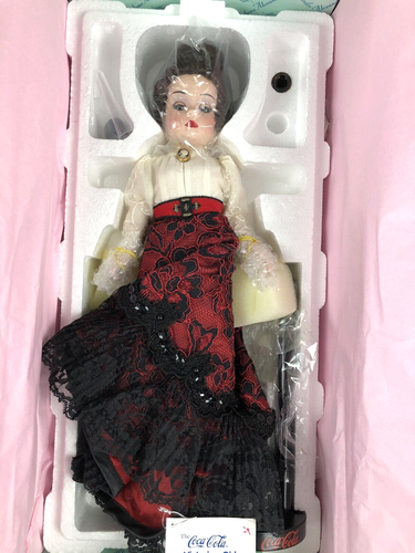Madame Alexander Coca Cola Victorian Doll 12" Porcelain Original Box w/Tags - Picture 12 of 16