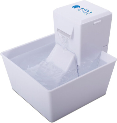 PetSafe Aqua Cube BPA-Free Plastic Pet Fountain for Cats/Small Dogs, | eBay  UK