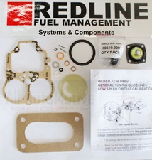 WEBER Redline 32/36 DFV DFAV DFEV Carburetor Carb Rebuild Repair Tune Up Kit NEW