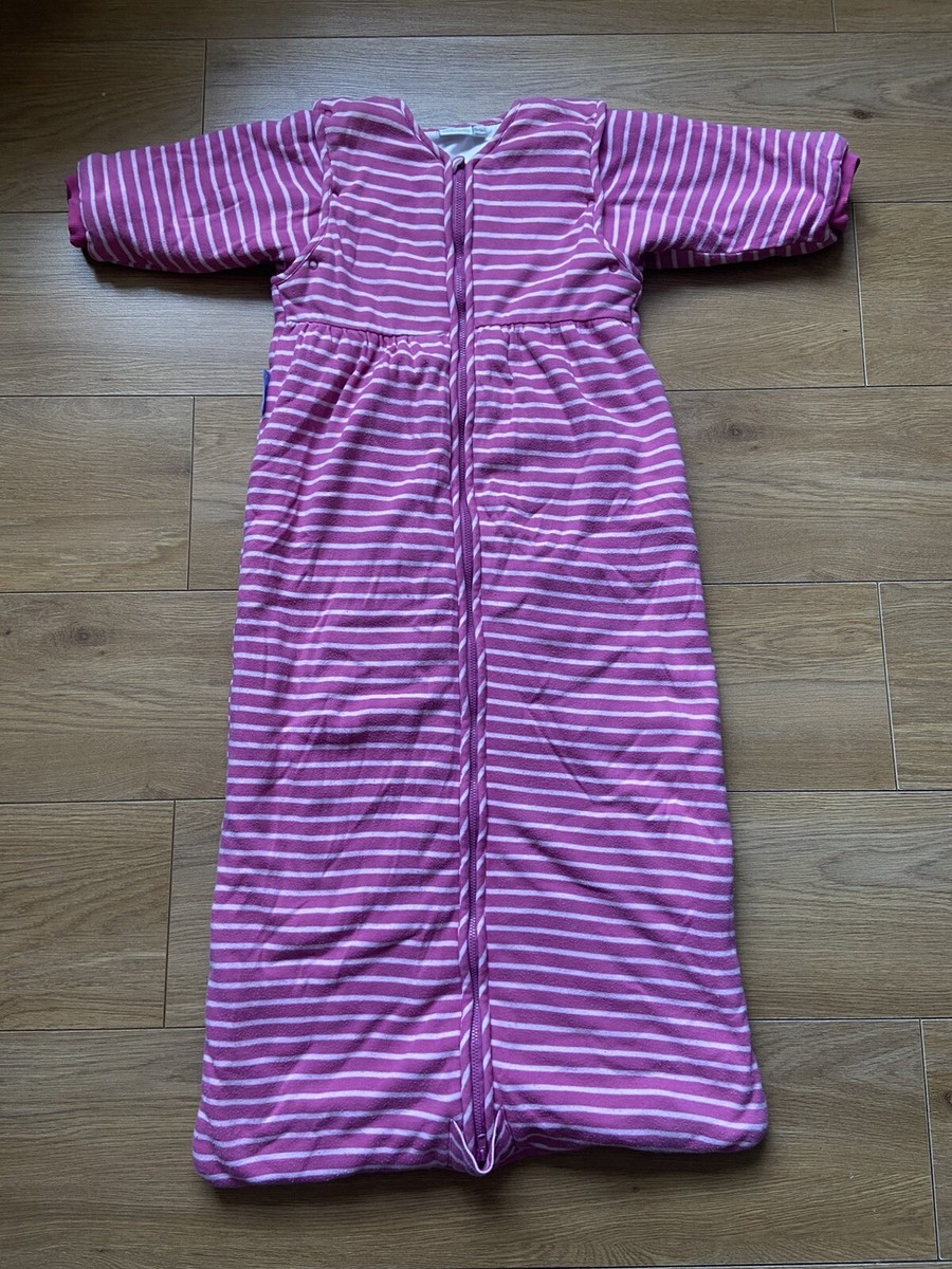 Jojo Maman Bebe Tog Sleeping Bag 18 M Y Pink Stripes