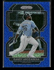 2022 Panini Prizm #62 Randy Arozarena BLUE /199 Prizm Tampa Bay Rays