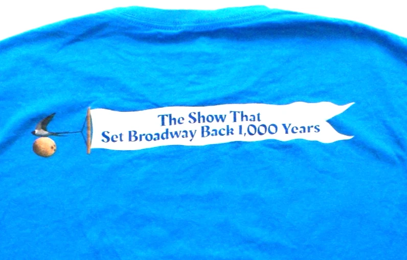 Camiseta Monty Python Para Hombre Mediana Spamalot Broadway Musical/Película Foto 3 de 4