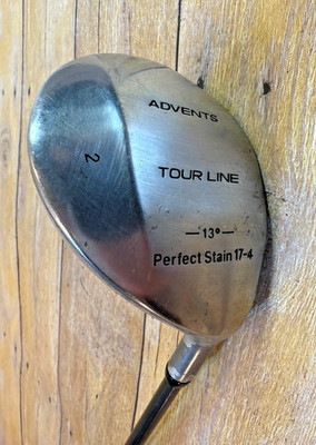 ADVENTS TOUR LINE 13° 2 FAIRWAY WOOD GRAPHITE REGULAR FLEX SHAFT 44''  FAIR 