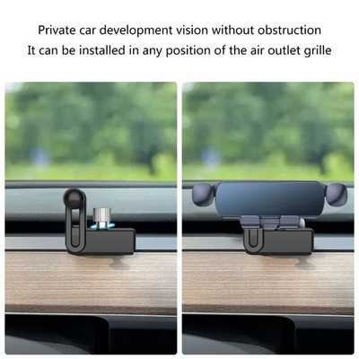 Car Phone Holder Stand No Trace Base Car Mount Vehice Part for Air Vent