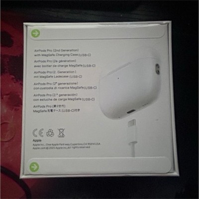 Apple AirPods Pro 2nd Gen Wireless Earbuds with MagSafe USB-C Charging Case