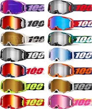 100% ARmatic Mirrored Lens Goggle - Motocross Dirt Bike Offroad ATV