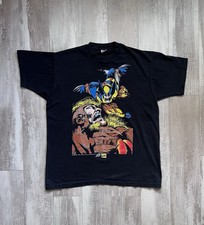 RARE XL NEAR MINT VINTAGE Marvel Wolverine vs. Sabretooth SINGLE STITCH TEE