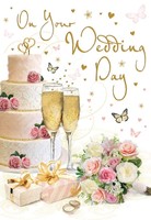 Regal Publishing Hochzeitskarte 22.9 X 15.2