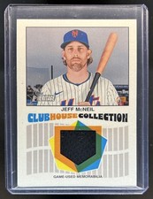 2026 Topps Heritage Jeff McNeil Clubhouse Jersey #CCR-JM Mets