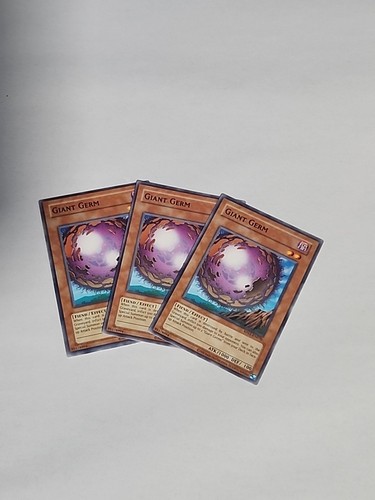 Yugioh 3x Giant Germ RP01-EN070 Common Retro Pack Reprint Playset Card - 第 1/2 張圖片