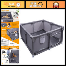 Whelping Box for Dogs  Puppies 48x48x18"  Waterproof Pad  Supplies for Breedi