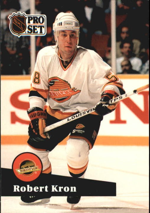 1991-92 Pro Set #239 Robert Kron - HKY