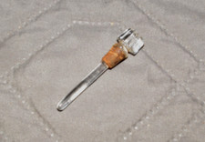 Vintage Glass Perfume Dauber w/ Cork Repaired Vanity Bottle Dabber