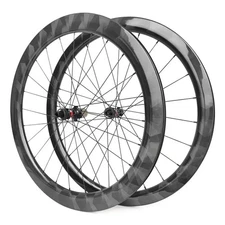 Gravel Road Bike Carbon Wheelset 700C Disc/V Brake 35-60mm Depth Tubeless  