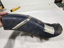 Punta De Guardabarros Trasero Cromado Para Harley Shovelhead FL 1980-1984 – Con Incrustación, Estilo Clásico